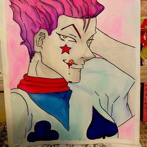 Hisoka Morrow Hunter x Hunter Painting